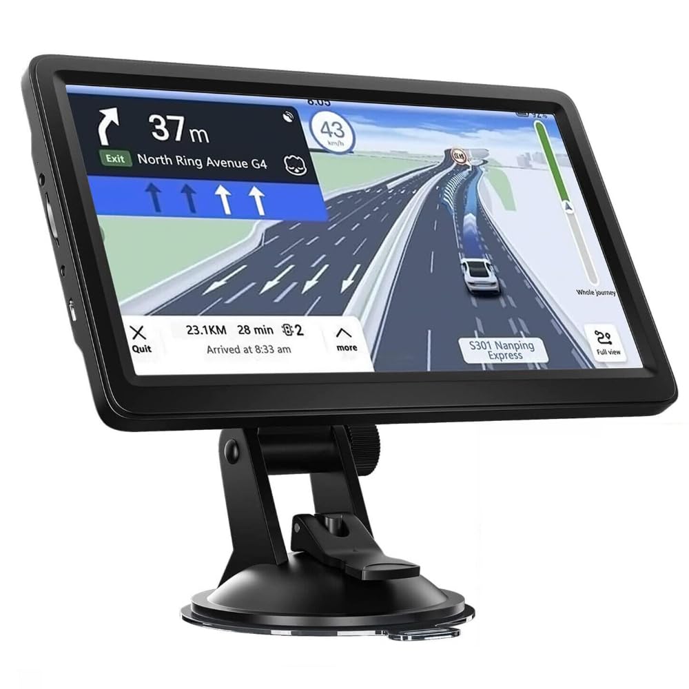 Newfun Navigatore GPS 7 Pollici per Camion e Auto