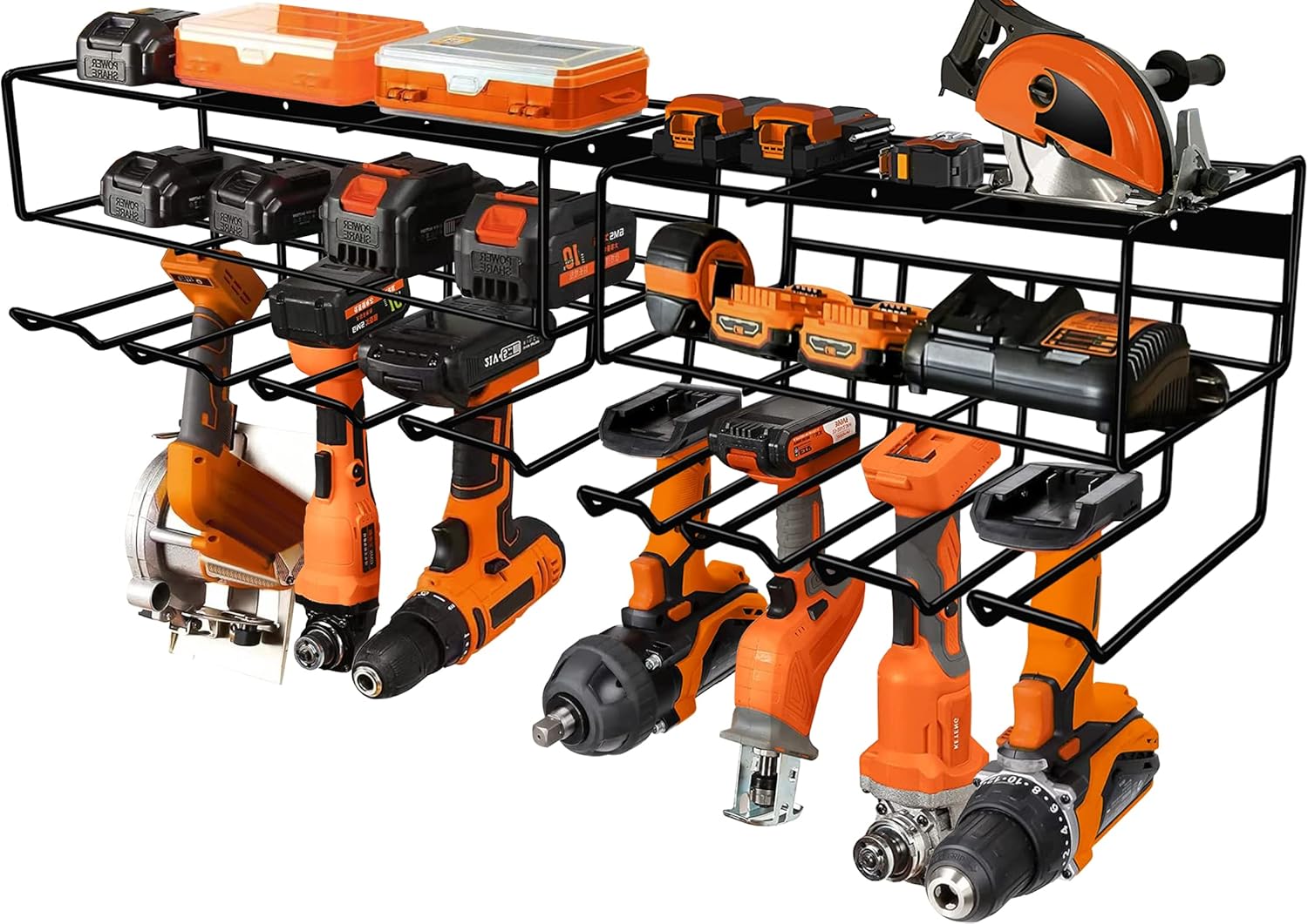 LULARINE Confezione da 2 Organizer da Parete Robusti