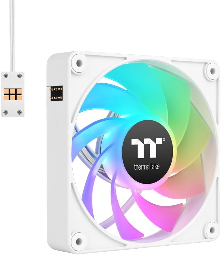 Thermaltake CT120 EX Reverse ARGB Sync White 3 Pack Gehäuselüfter