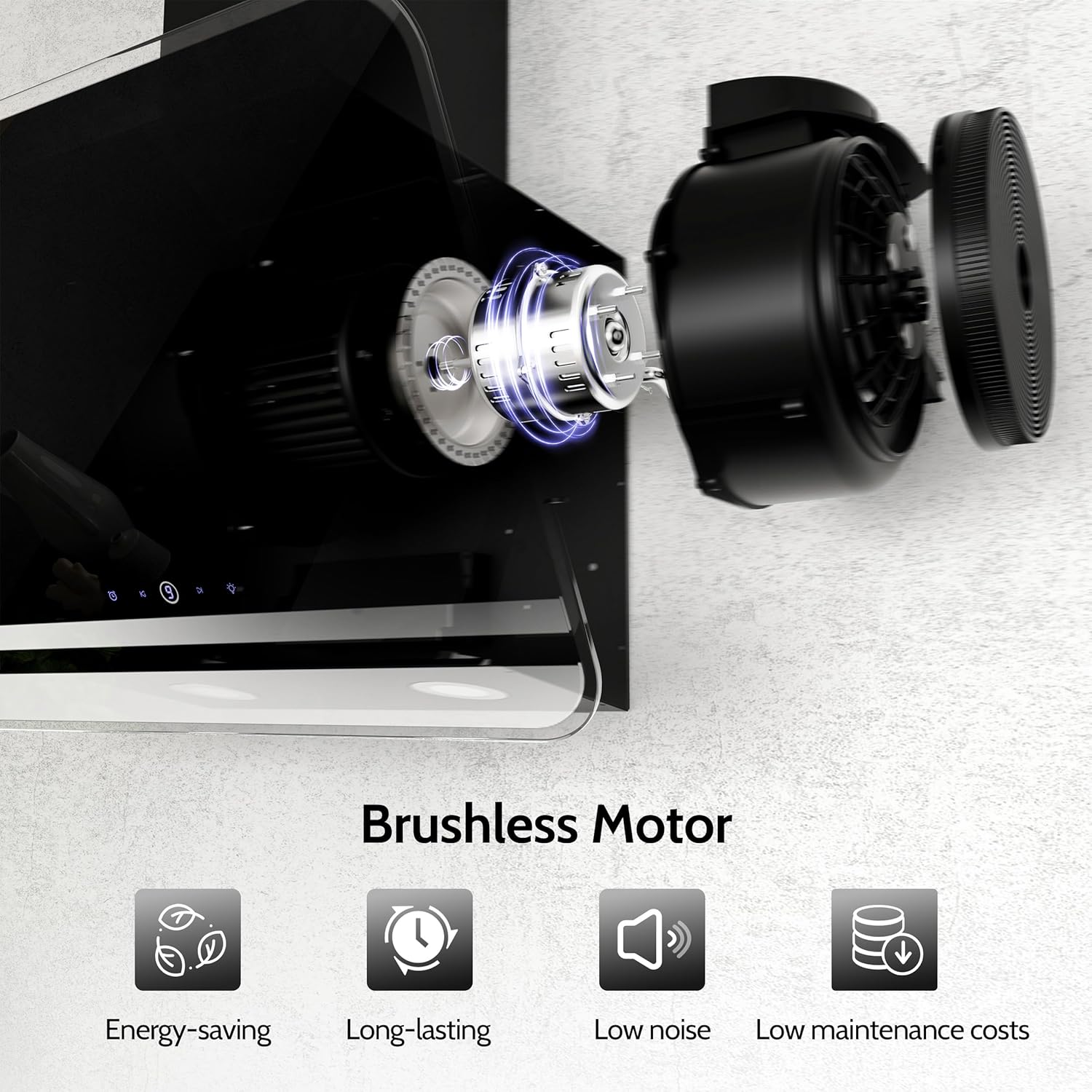 Firegas Cappa Aspirante Inclinata 60 cm - immagine 4