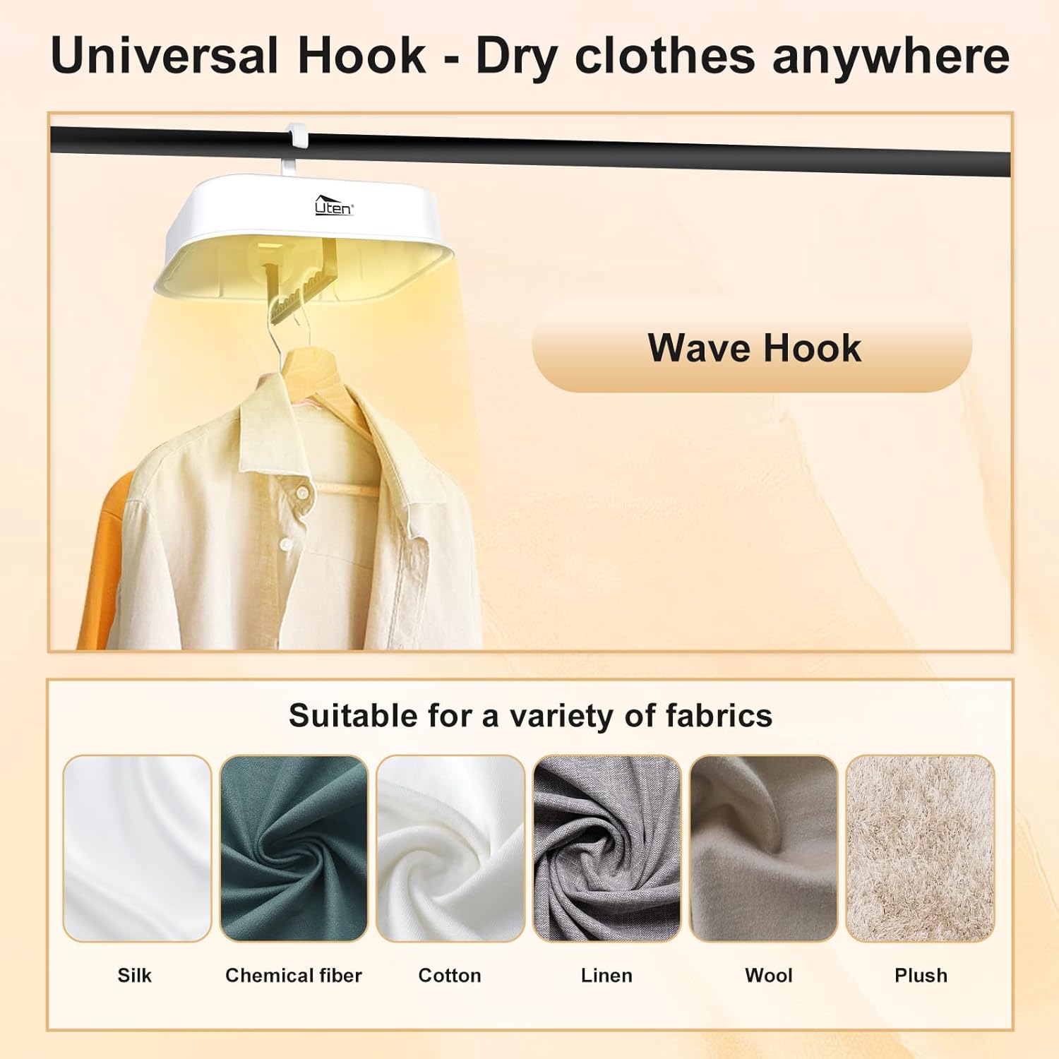 Uten Mini Asciugatrice Portatile 600W con Timer - immagine 6