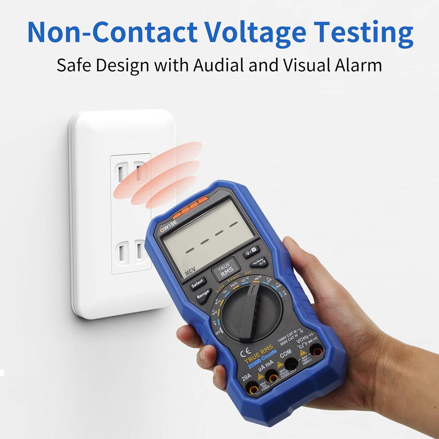 Multimetro Digitale 20000 Conti True RMS Bluetooth - immagine 6