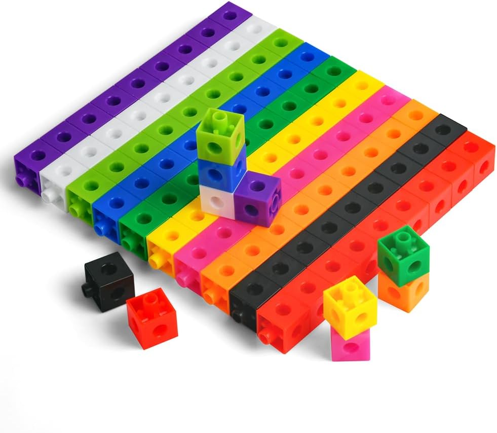 Hotut Set di Attività per Cubi - 100 Pezzi da Incastrare - immagine 3