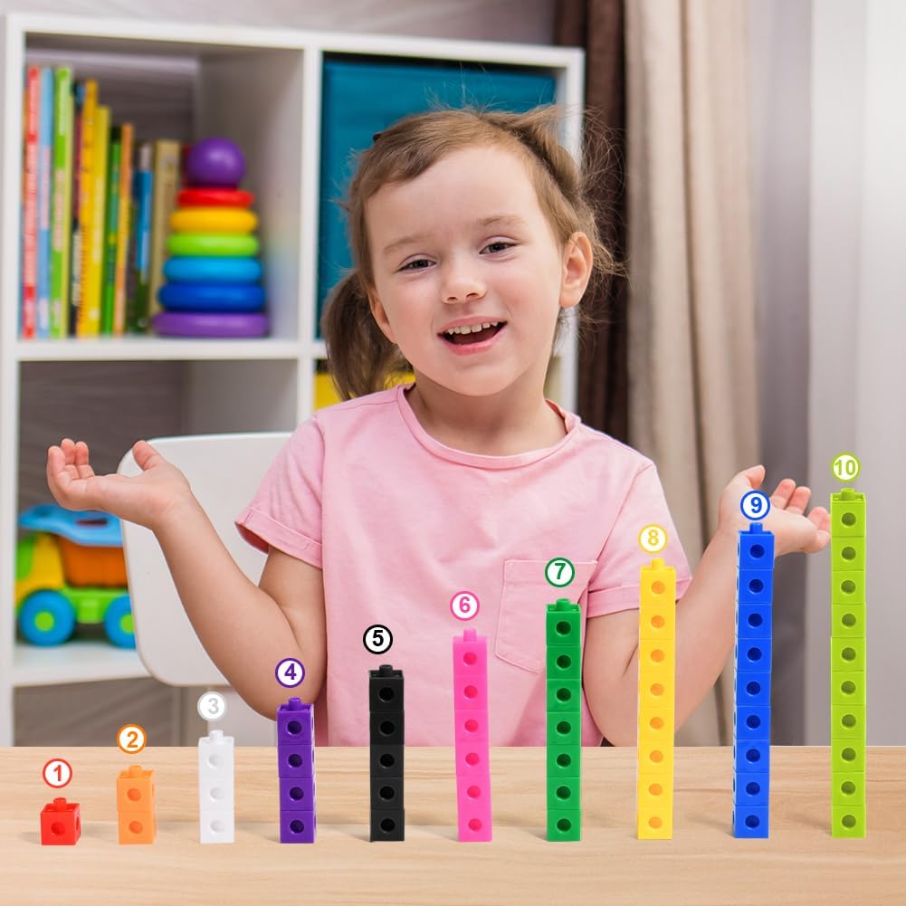 Hotut Set di Attività per Cubi - 100 Pezzi da Incastrare - immagine 8