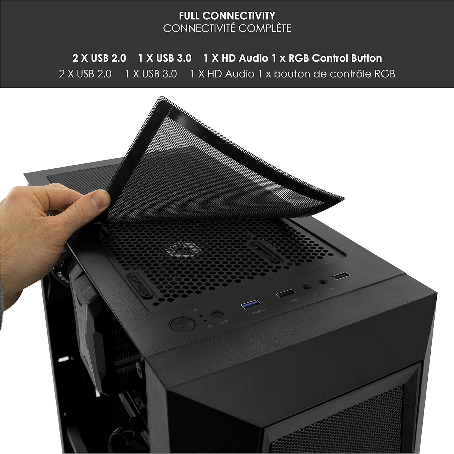 Empire Gaming - Case PC Gamer Onyx ARGB Mid-Tower - immagine 5