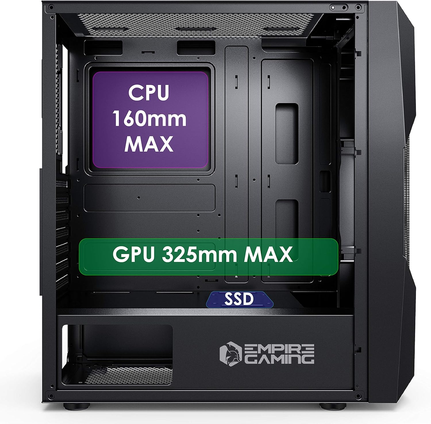 Empire Gaming - Case PC Gamer Onyx ARGB Mid-Tower - immagine 6