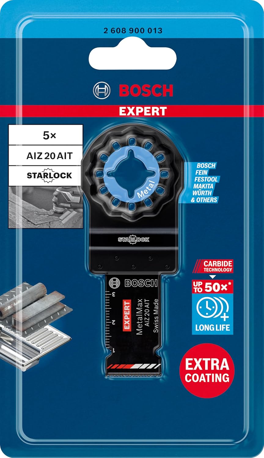Bosch Professional 5x Lame Expert MetalMax AIZ 20 AIT - immagine 2