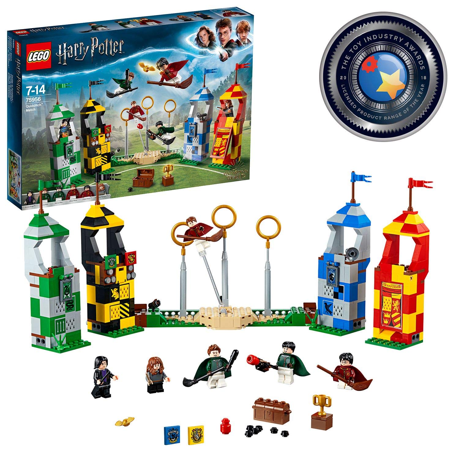 Lego Harry Potter Partita di Quidditch 75956