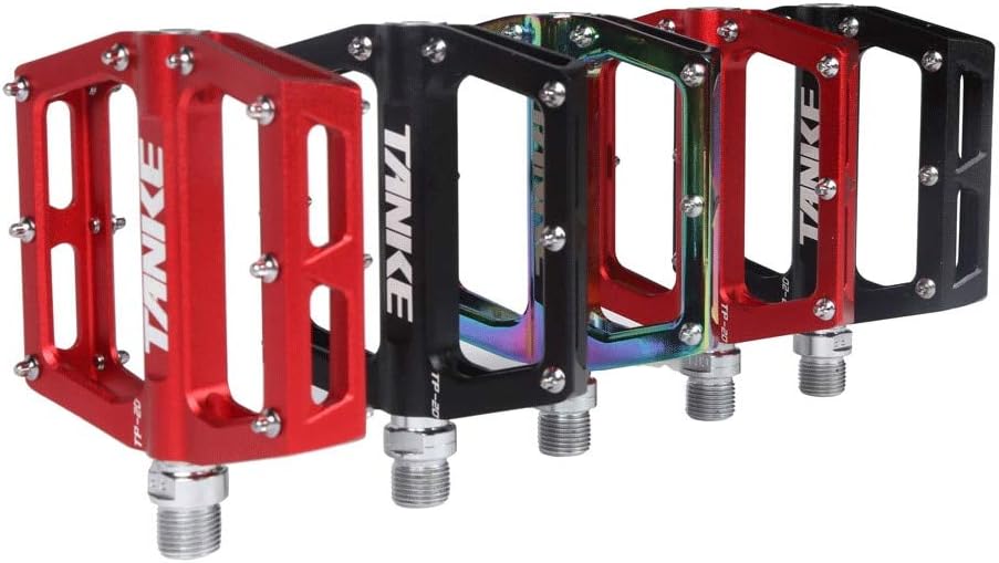 Nicolie Pedali Bici MTB Alluminio Anti-silp - Arcobaleno - immagine 5