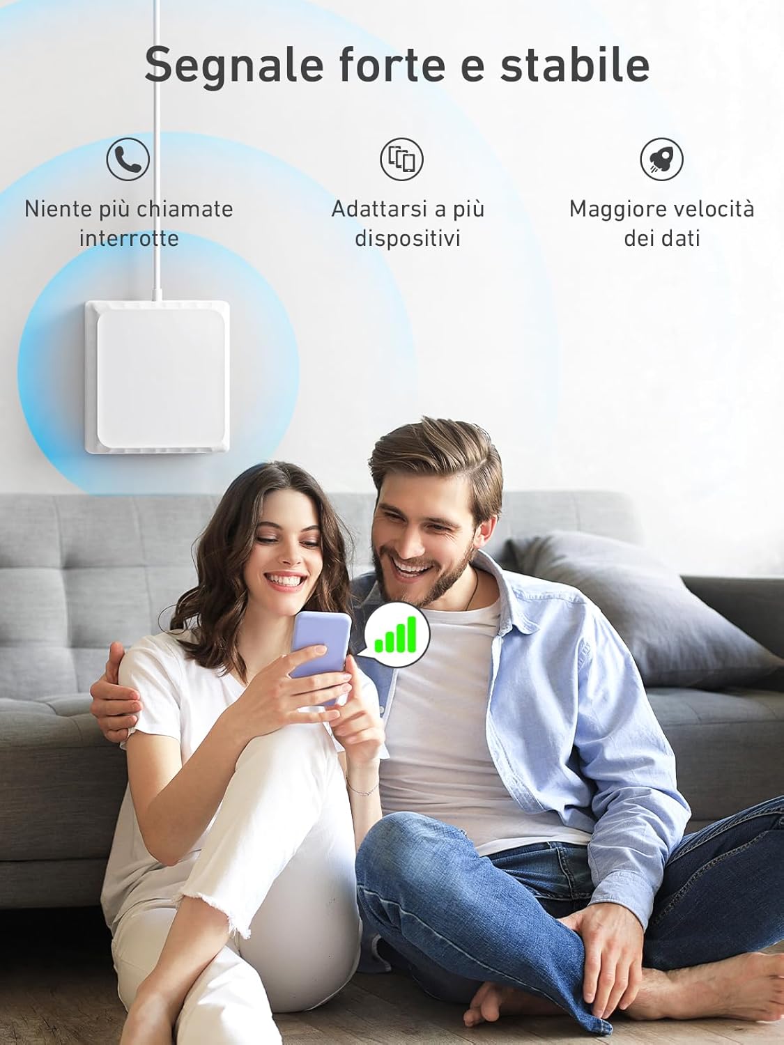 Anycall Amplificatore Segnale Cellulare Banda 3 e 20 - immagine 3