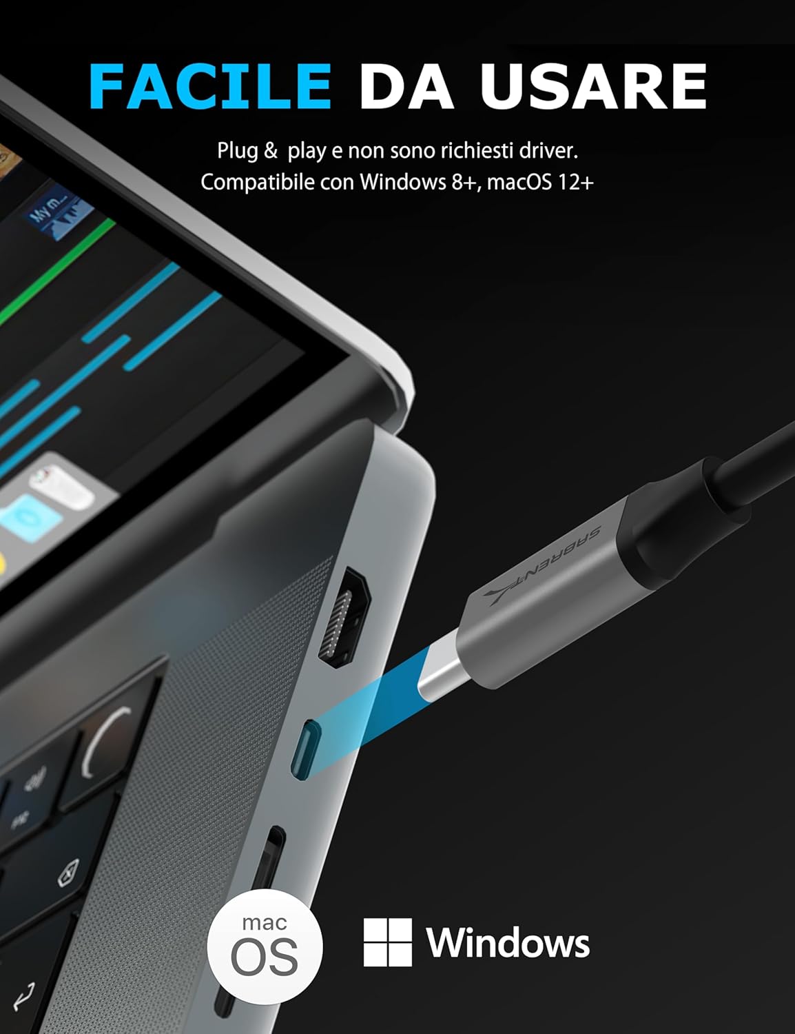 Sabrent Lettore di Schede CFexpress Tipo A USB-C - immagine 5