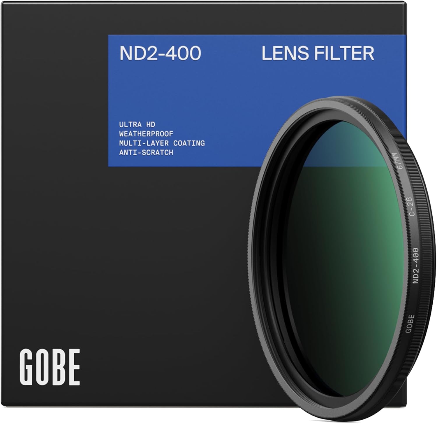 Gobe - Filtro per obiettivi ND variabile ND2-400 72 mm (Pro) - immagine 1