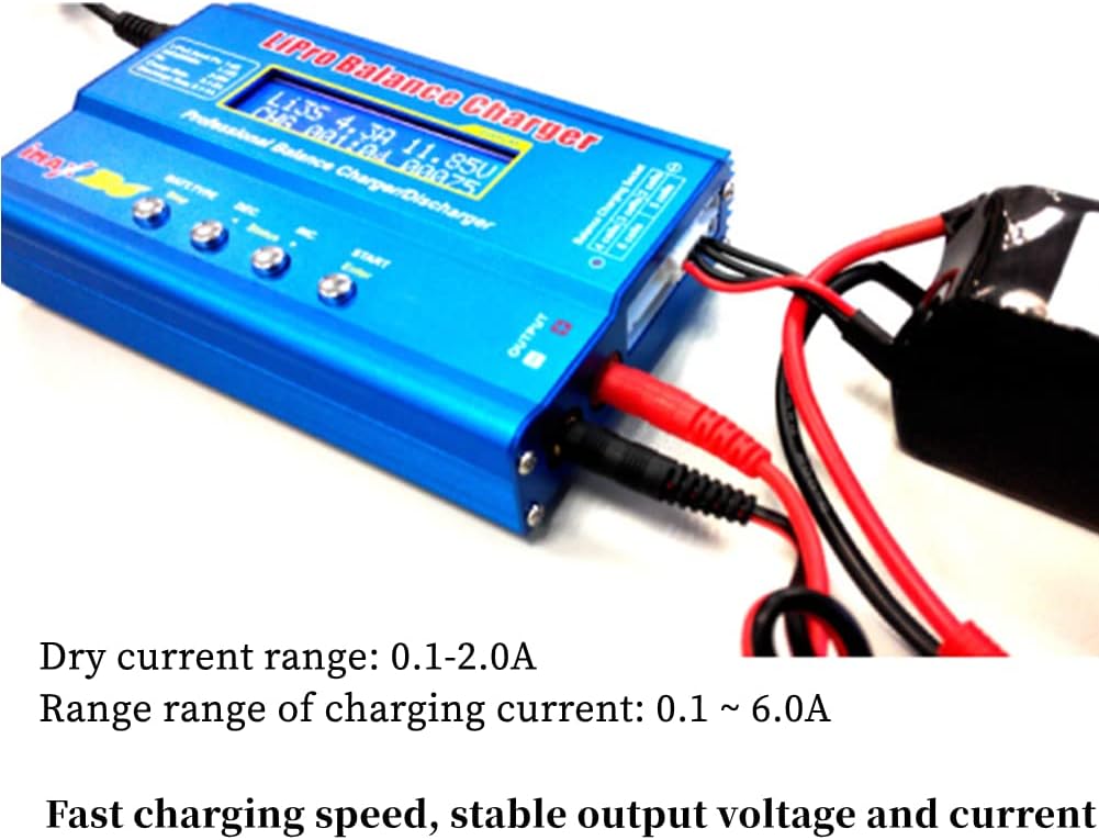 Fafeicy Caricabatterie RC B6 80W Digitale LCD - immagine 7