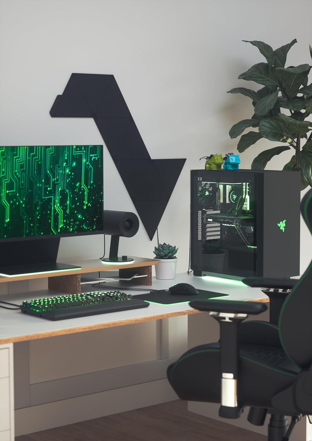 Nanoleaf Shapes Ultra Black Triangle Expansion Pack - immagine 4