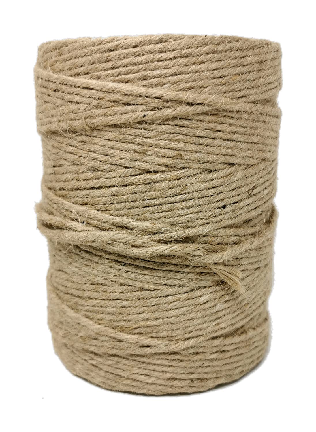 Filo di Iuta Naturale 4mm, 5 Volte, 220 Metri