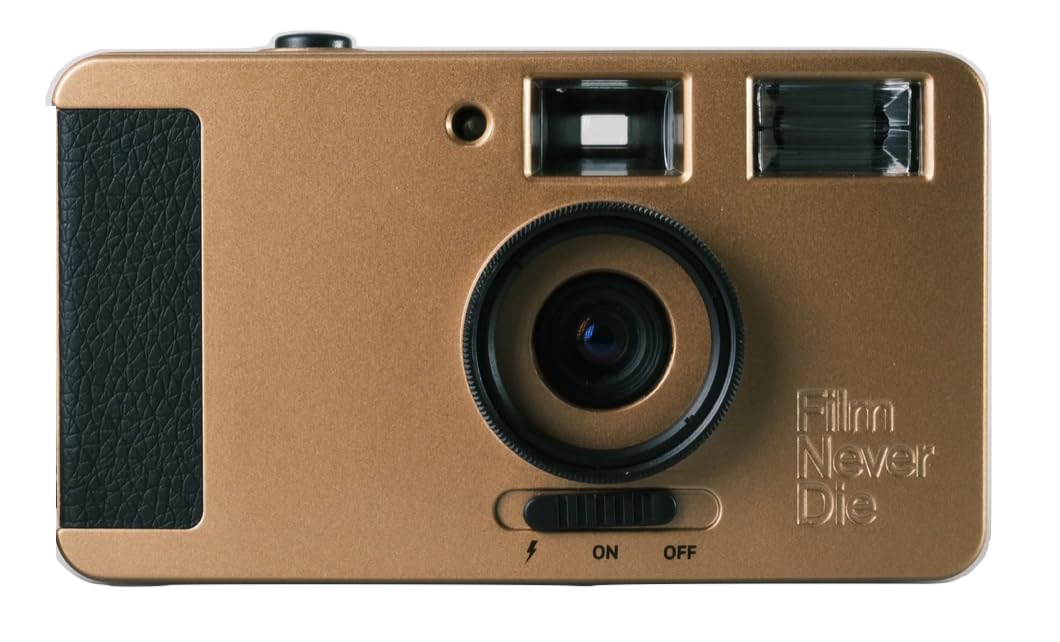 Nana Film Never Die 35mm Motor Kamera Set Bronce