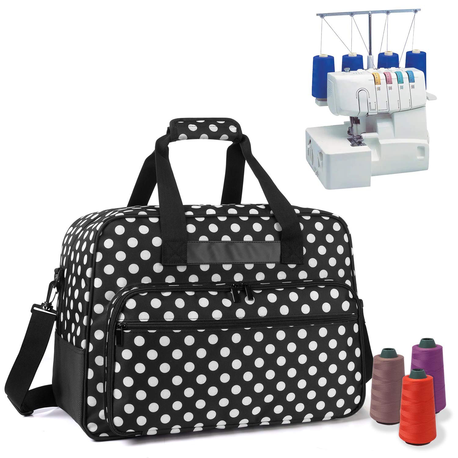 YARWO Borsa per Tagliacuci, Puntini Nero