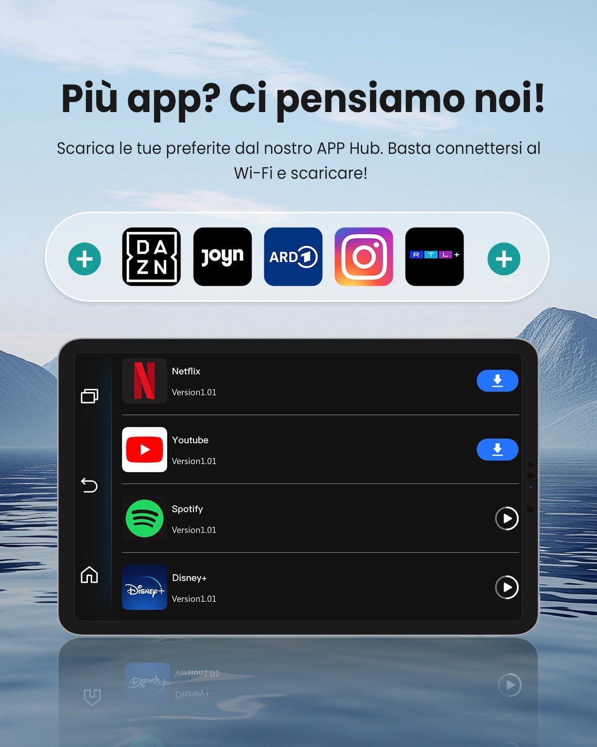 Ottocast Play2Video Ultra - Adattatore CarPlay e Android Auto Wireless - immagine 4