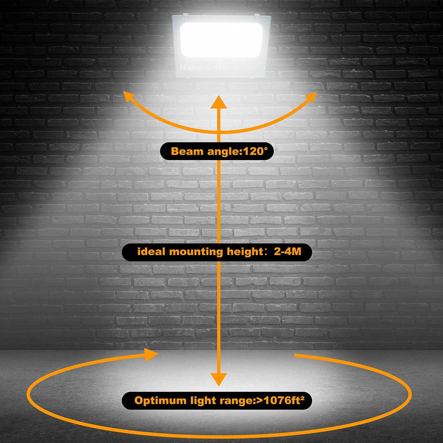 Loyal Proyector LED Exterior 600W 6000K Blanco Frío - immagine 5