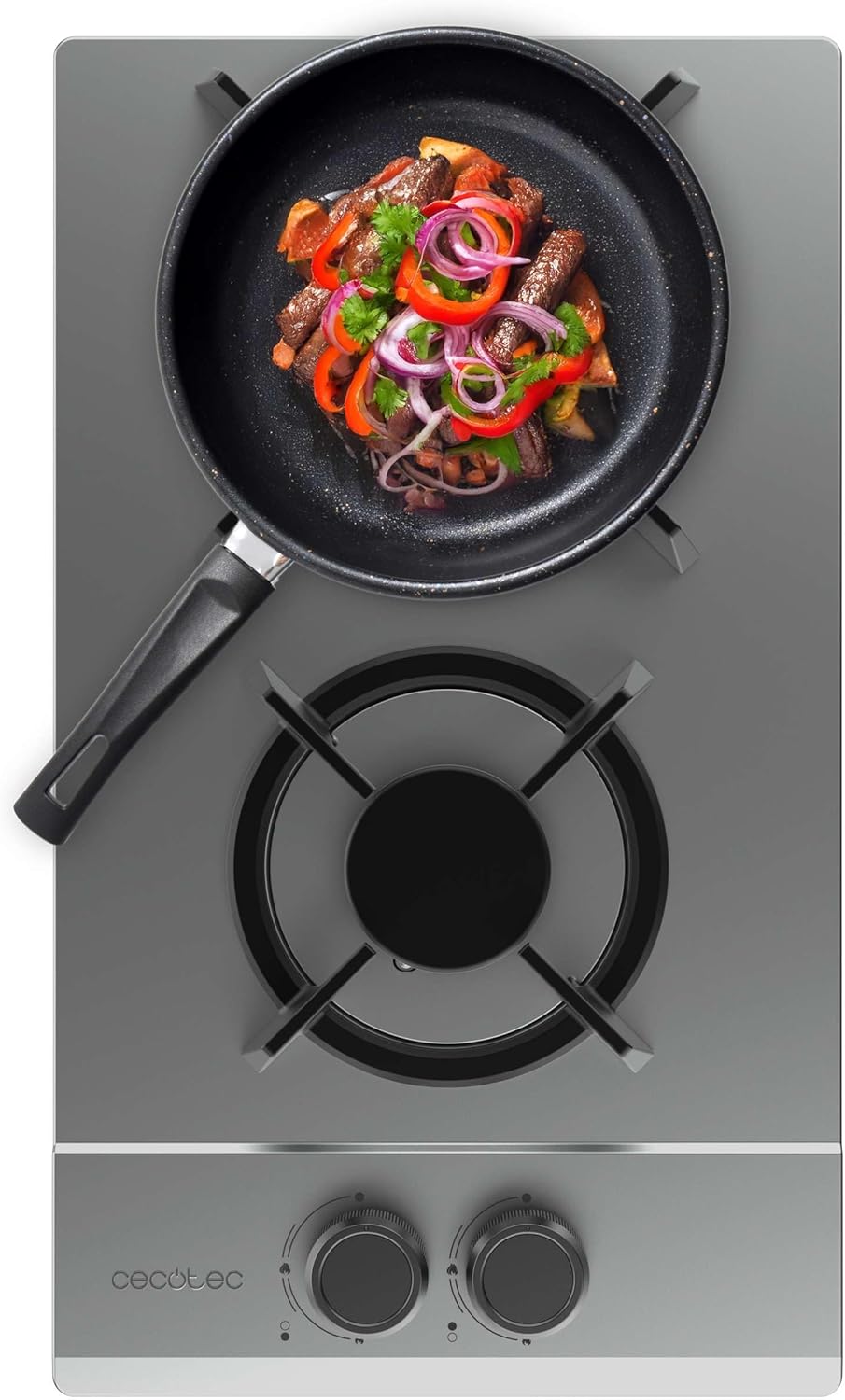 Cecotec Bolero Squad G 2200S Inox - Piano Cottura Gas 2 Fuochi - immagine 3