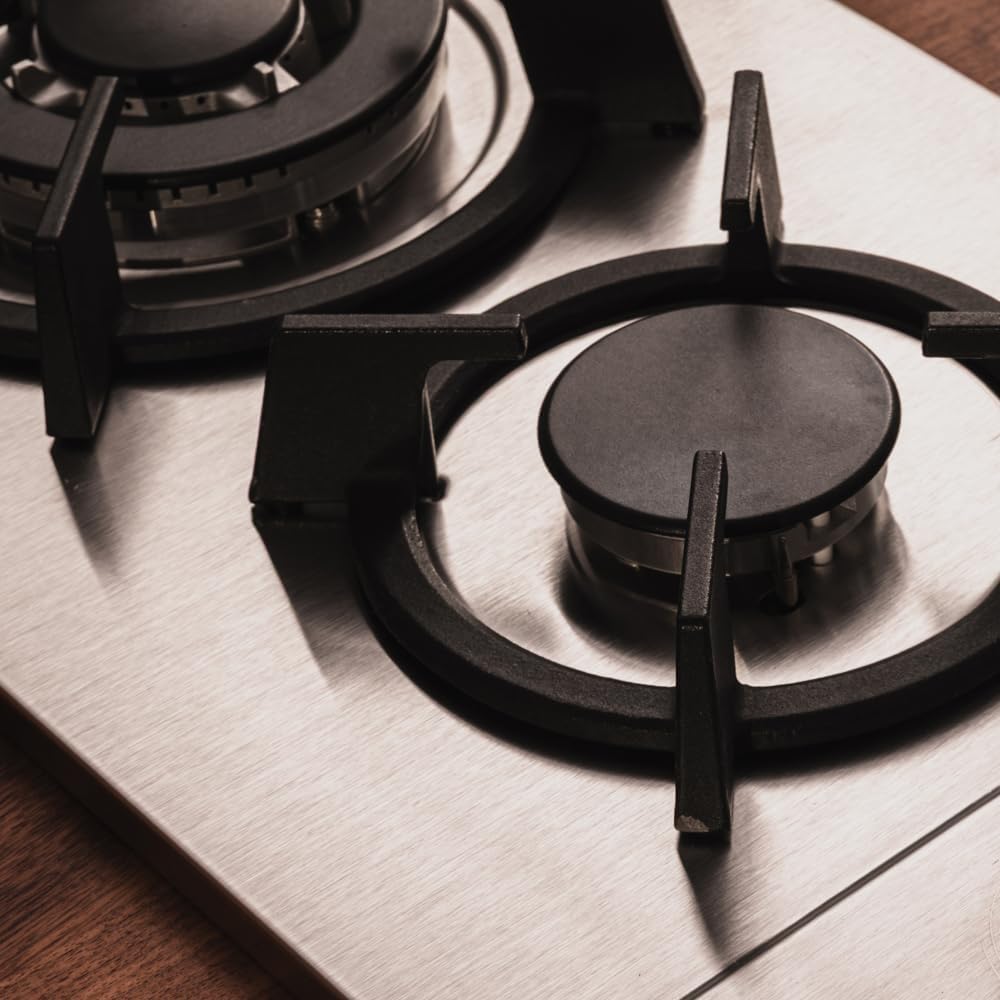 Cecotec Bolero Squad G 2200S Inox - Piano Cottura Gas 2 Fuochi - immagine 6