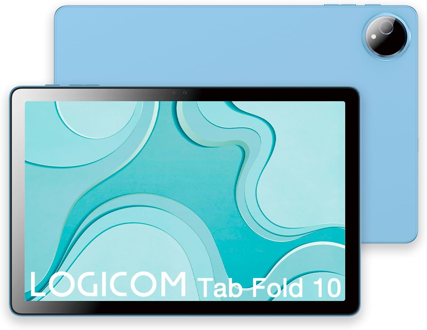 Logicom Fold 10 - Tablet Android 15 HD IPS, Blu - immagine 1