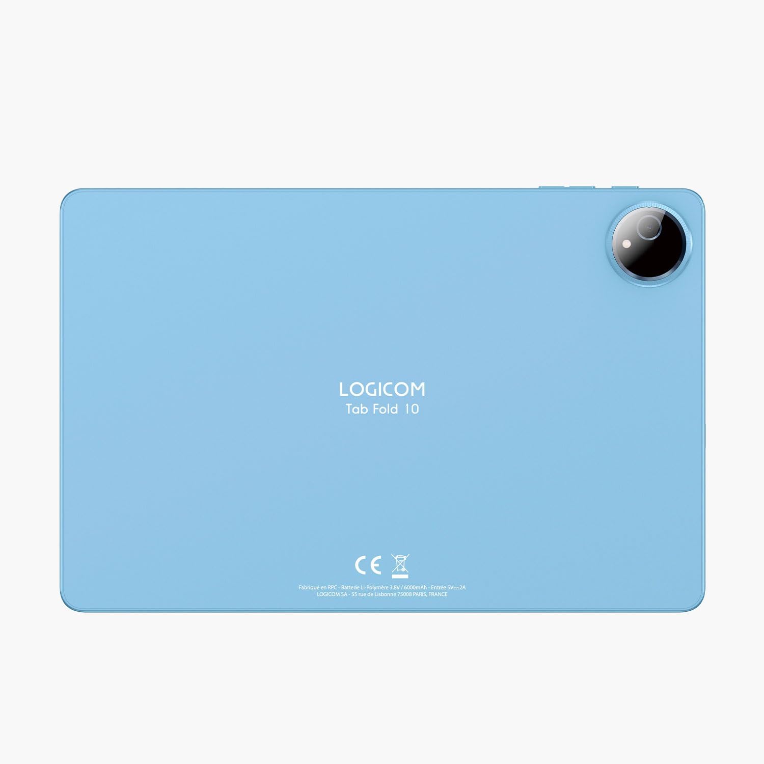 Logicom Fold 10 - Tablet Android 15 HD IPS, Blu - immagine 4