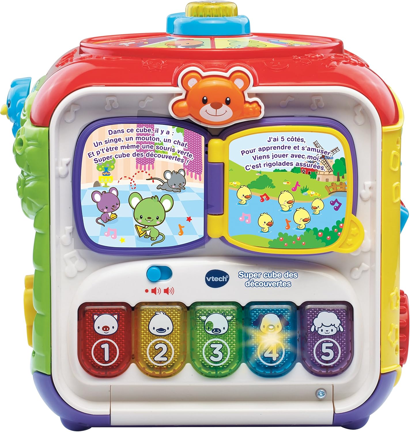 VTech Super Cube des découvertes - Cubo delle Scoperte - immagine 2