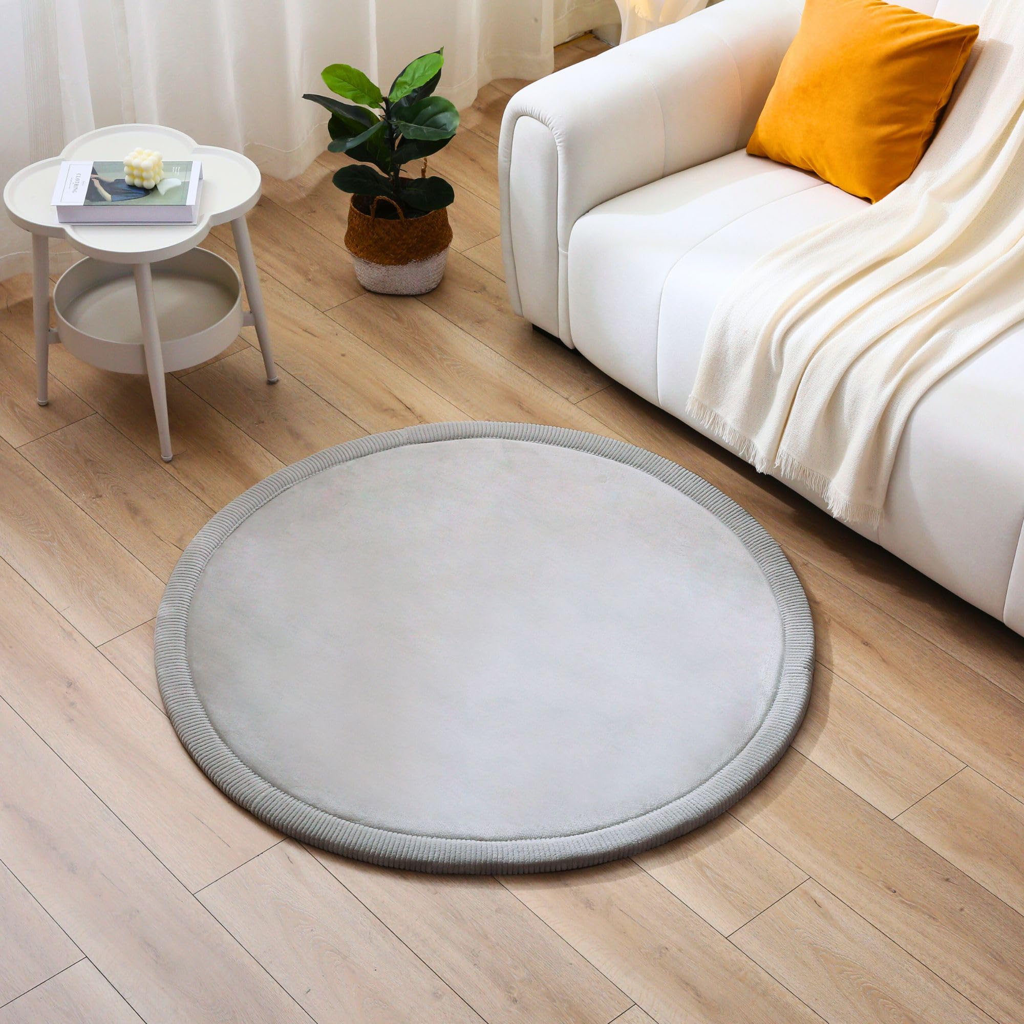 Tappetino da gioco morbido per bambini 120x120x2,5 cm