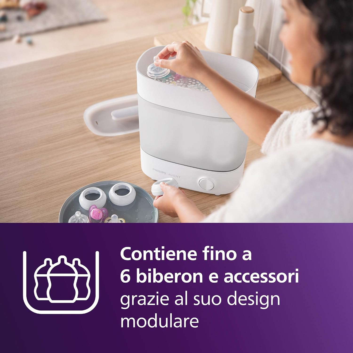 Philips Avent SCF291/30 - Set Regalo Sterilizzatore Elettrico | Velz