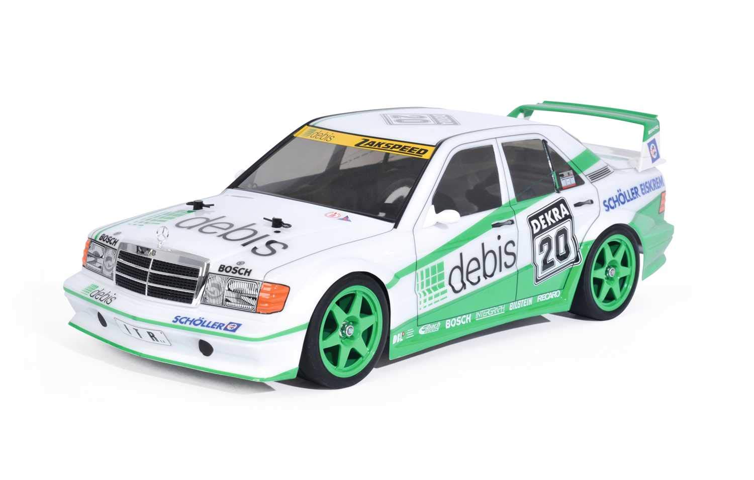 Tamiya 58656-1:10 RC MB 190E debis Zakspeed TT-01E
