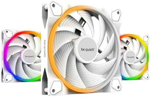 Be Quiet! Light Wings 140mm PWM high-speed White (3 ventole)