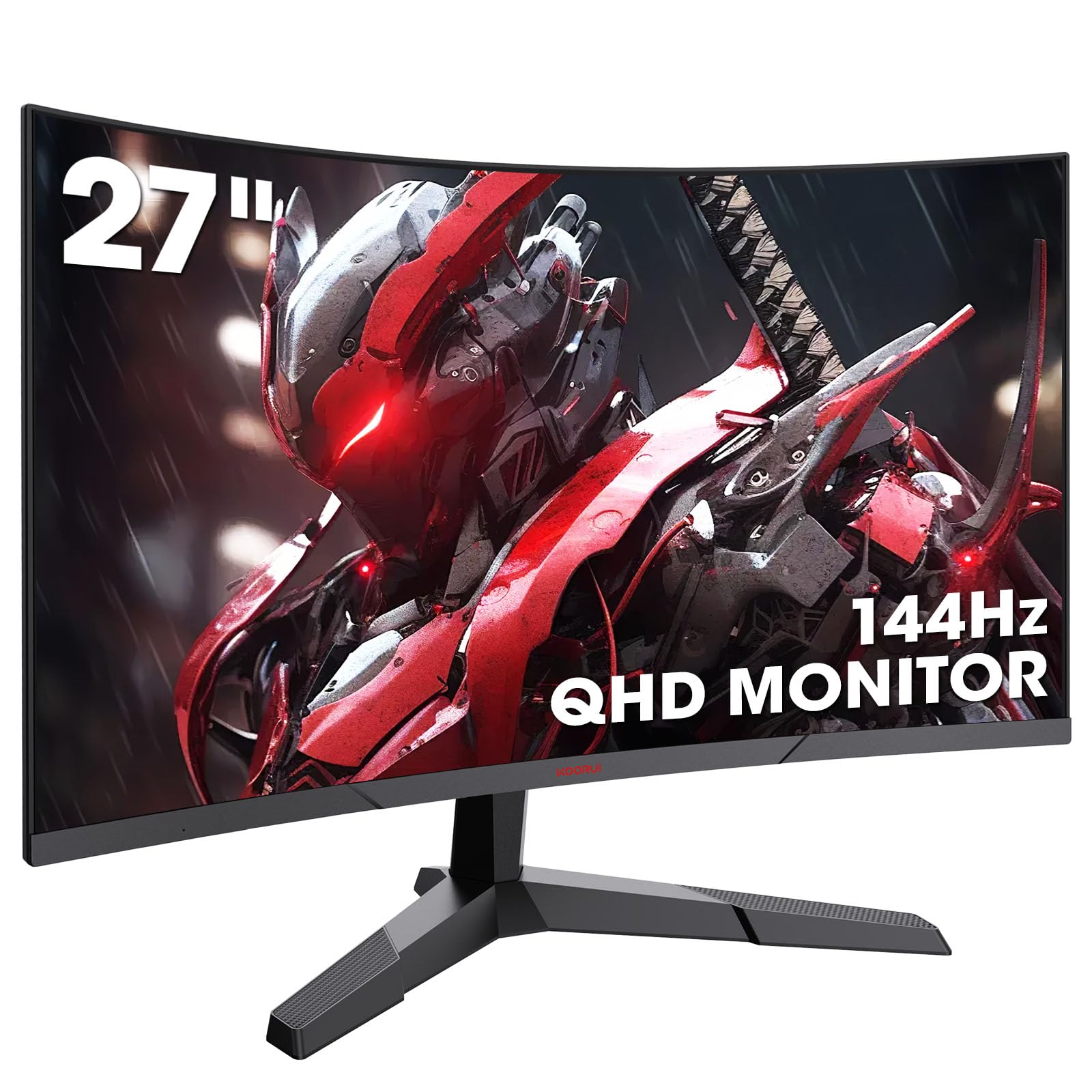 Koorui Monitor Gaming Curvo 27" QHD 144Hz 1ms