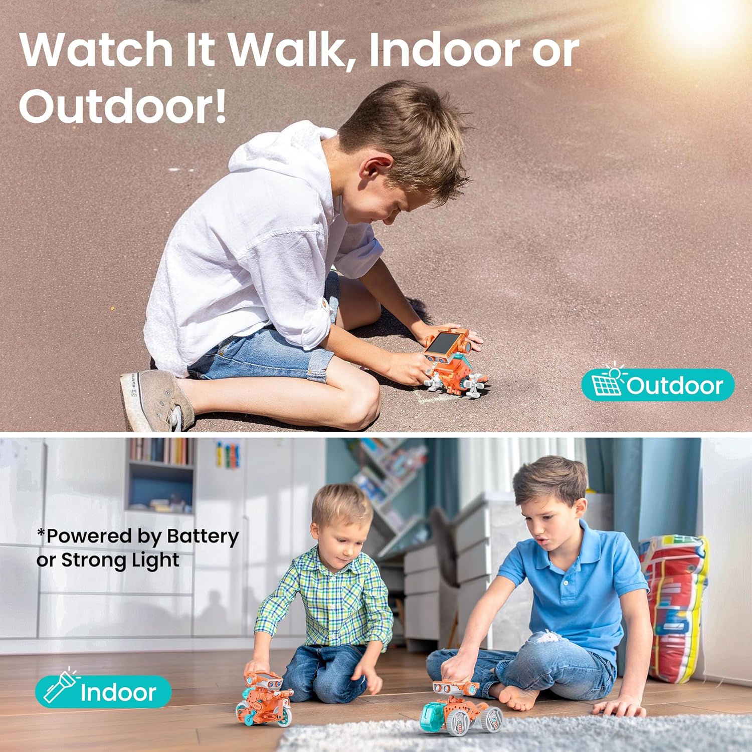 Robot Solare Educativo 15 in 1 - Kit Costruzione STEM - immagine 4