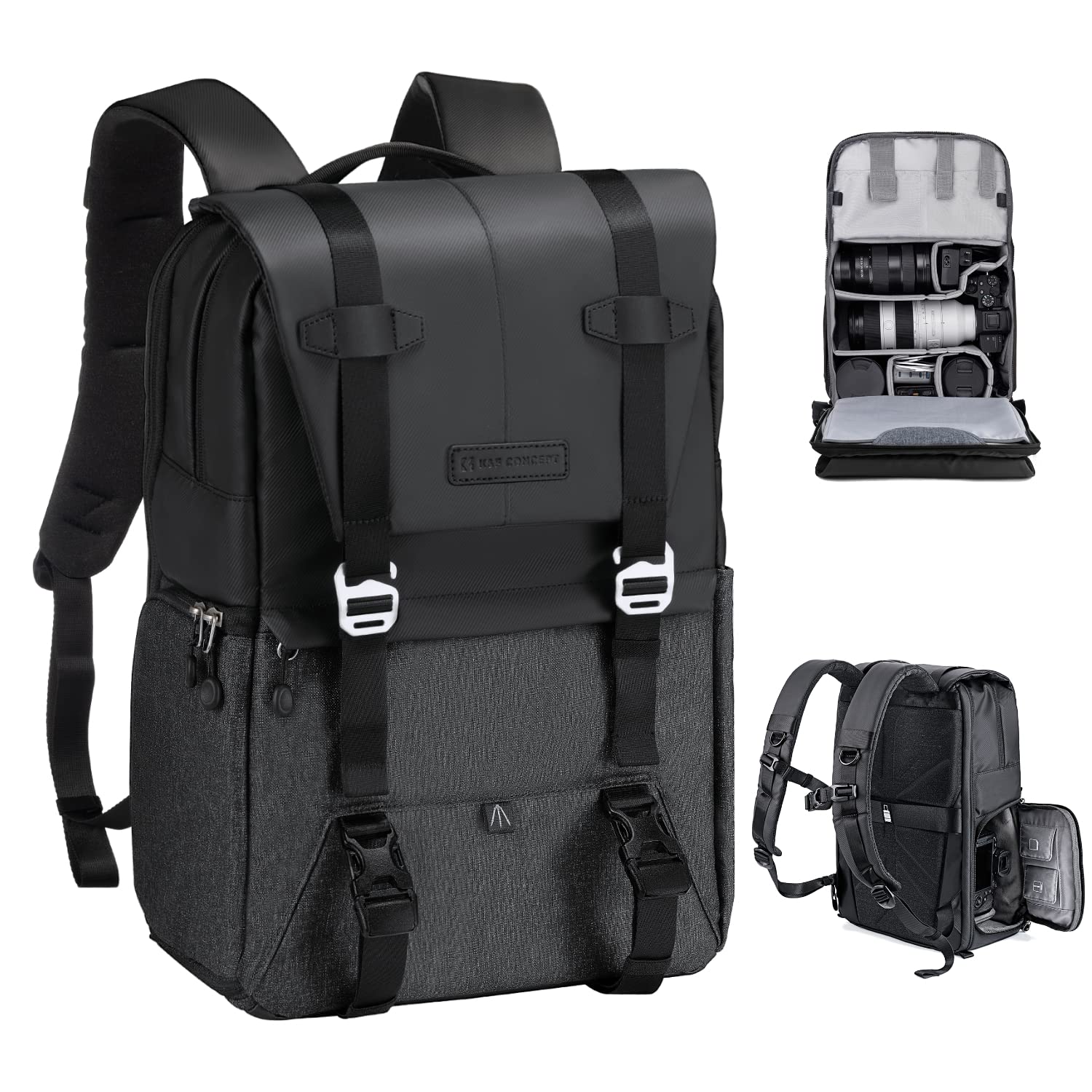 K&F Concept Zaino per Fotocamera Professionale 20L