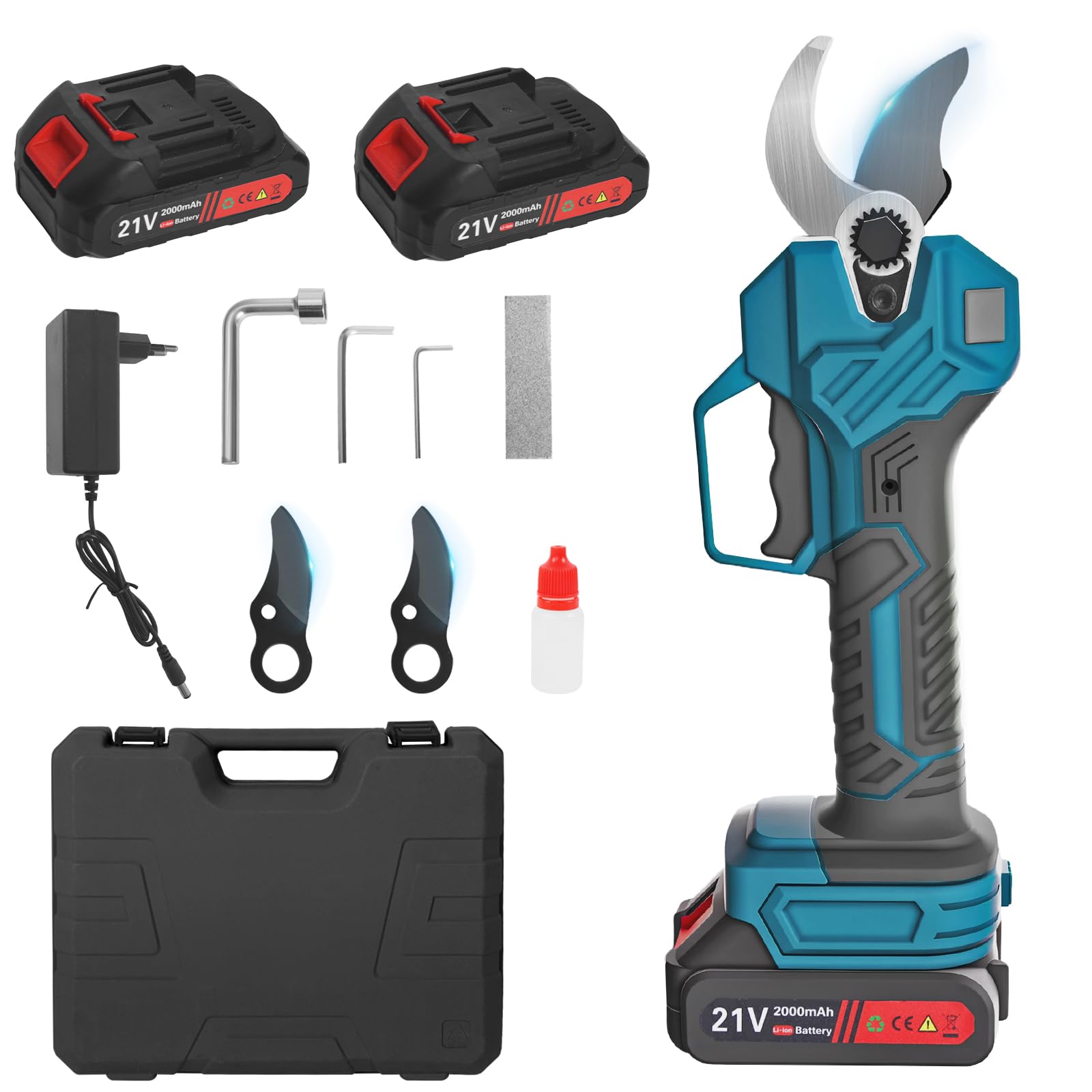 Forbice Potatura a Batteria 40mm 21V Professionale