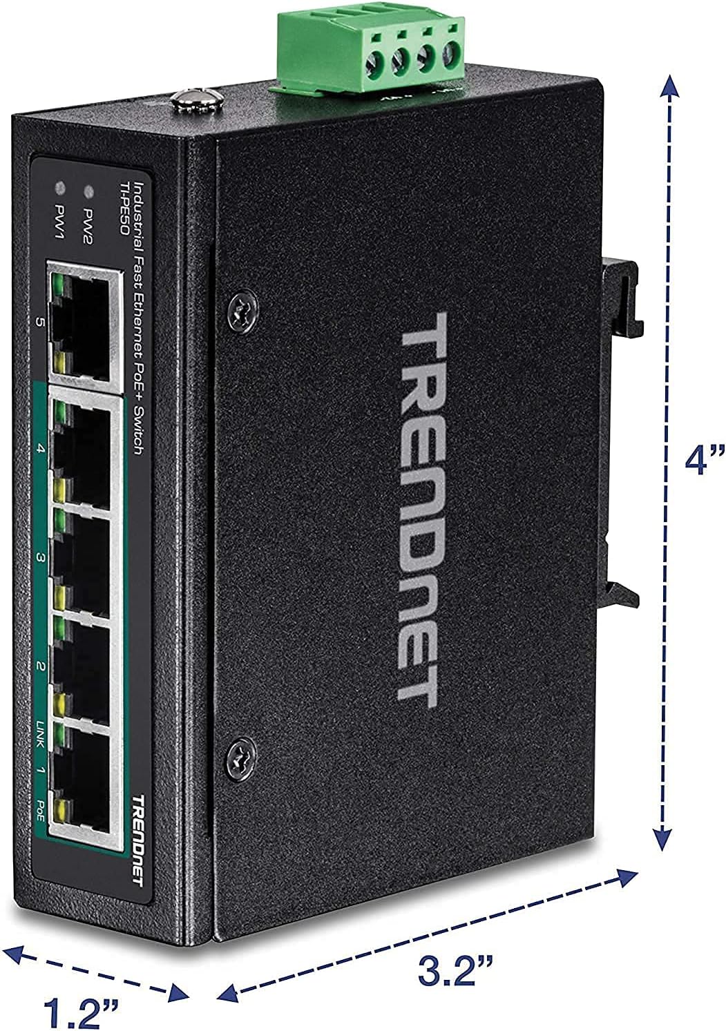 Trendnet TI-PE50 switch di rete Non gestito - immagine 9