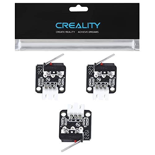 Creality Official Finecorsa Finecorsa 3PCS Stampante 3D Parte Compatibile con Ender 3 / Ender 3 Pro/Ender 3 V2 / Ender 5 Series/CR-10 Series Stampante 3D