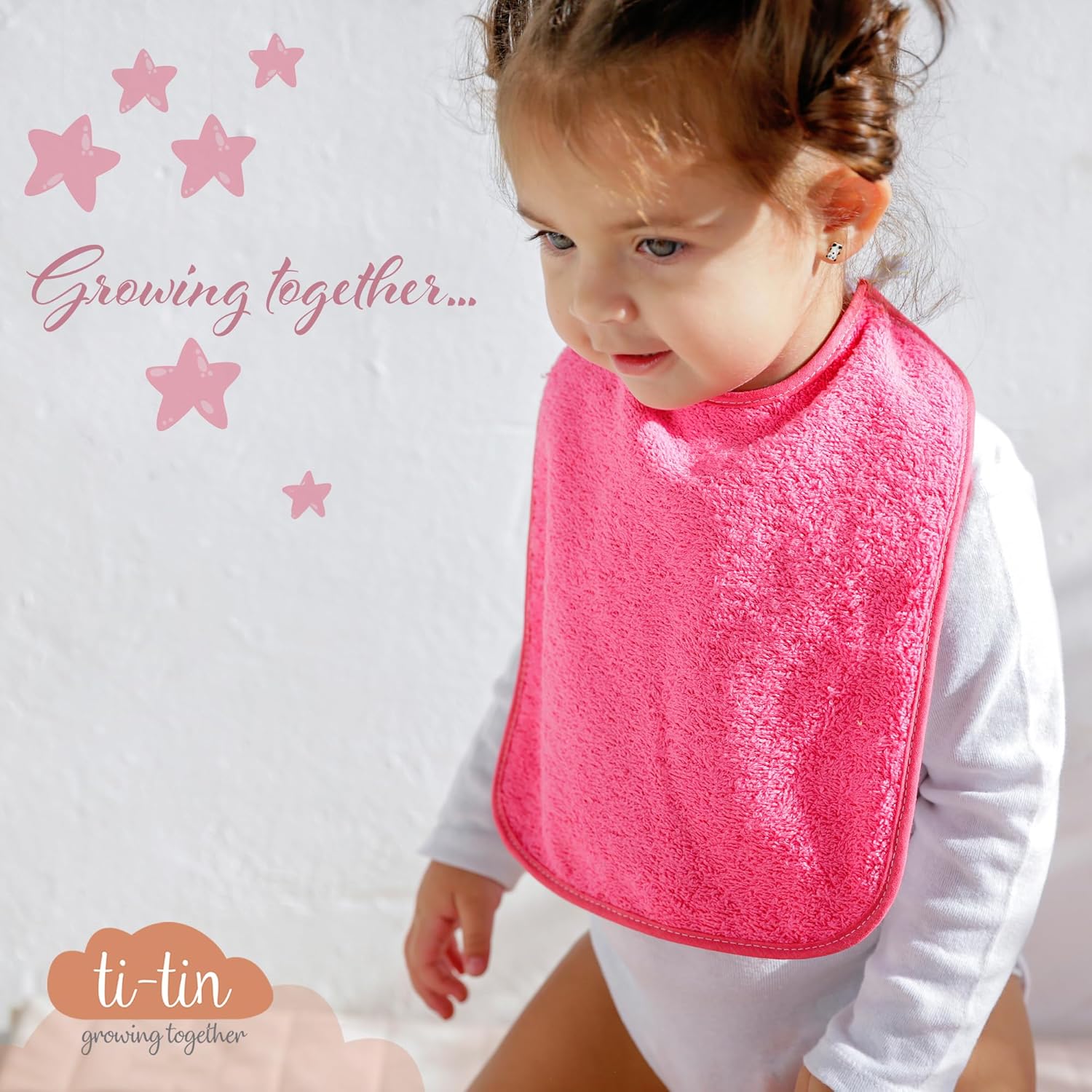 Ti TIN Bavaglini Impermeabili con Chiusura Elastica (4pz) - immagine 2