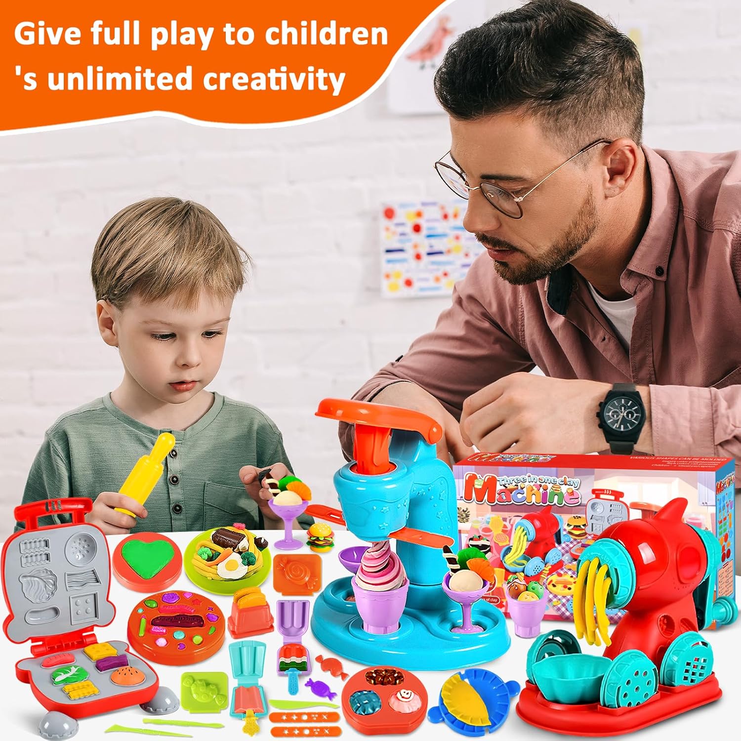 MUOIVG Formine per Plastilina 51 Pezzi - immagine 6