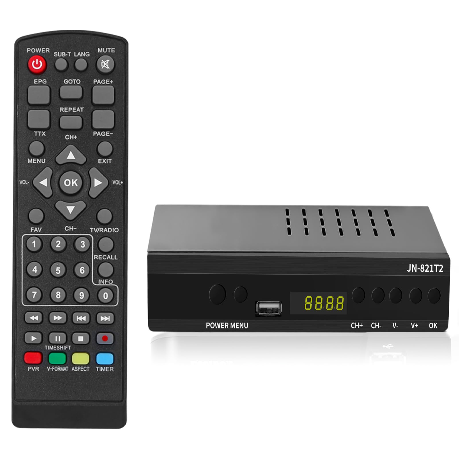Decoder Digitale Terrestre 2025 DVB-T2 H.265 HEVC