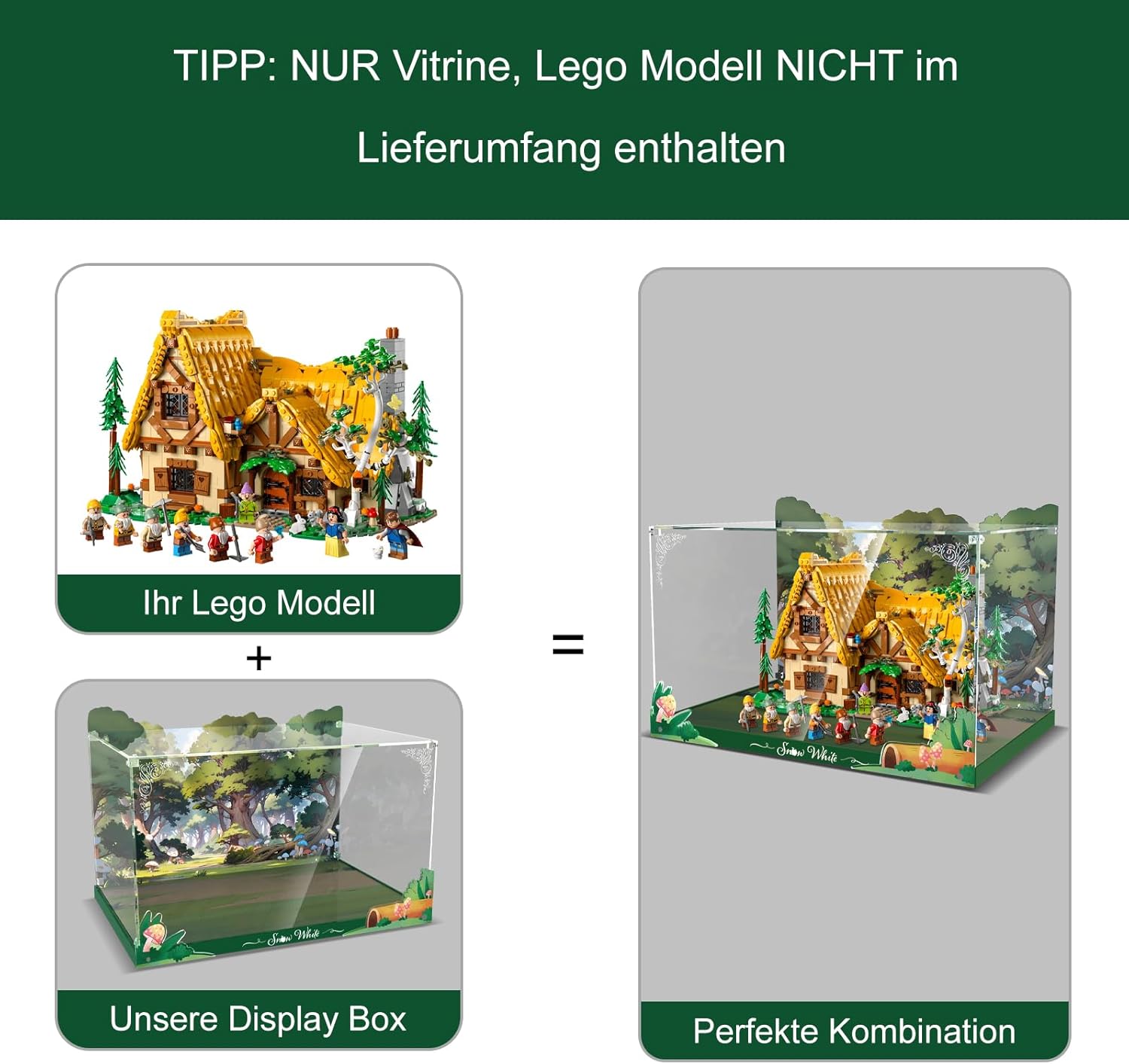 Vetrina in Acrilico per Lego Disney 43242 - immagine 5