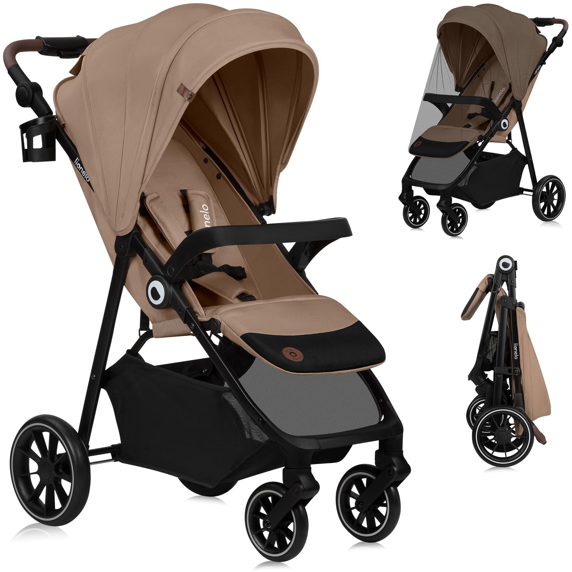 Lionelo EMMA ONE - Passeggino Leggero fino a 22 kg