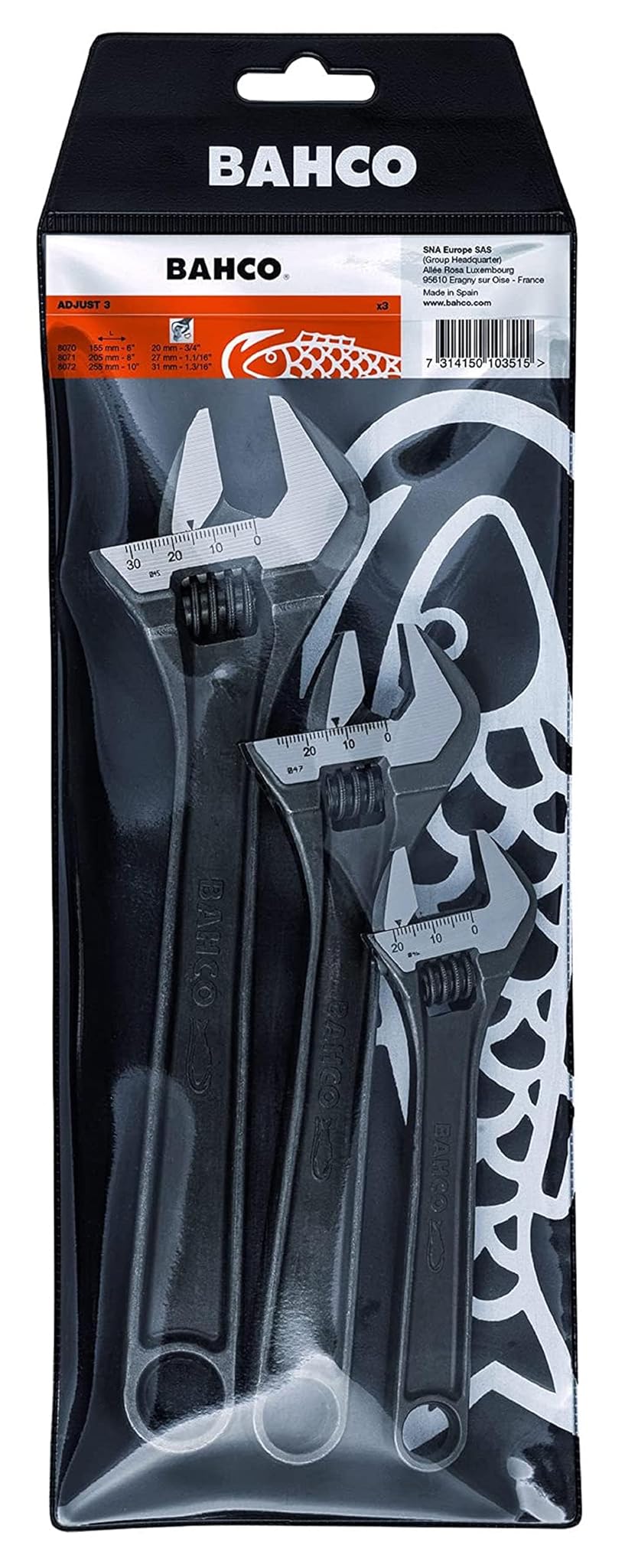 JUEGO 3 AJUST.8070,8071,8072