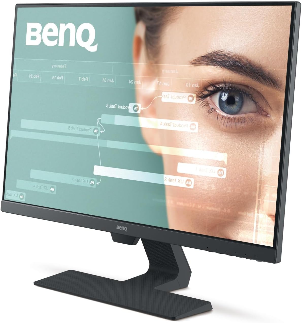BenQ GW2480 24" 1080p LED IPS Monitor per Home Office - immagine 4
