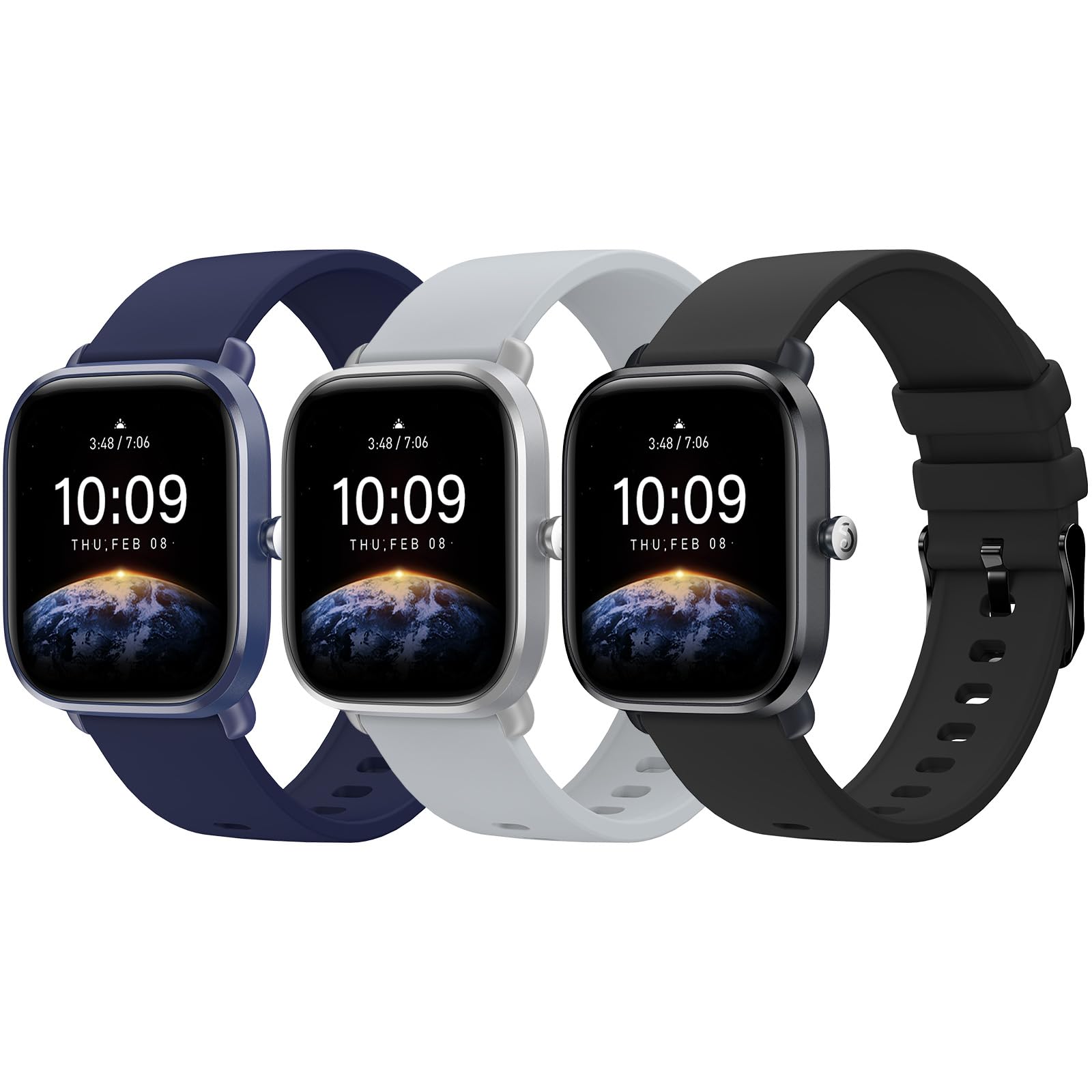 Higgs 3 Pezzi Cinturino 20mm Silicone Sportivo