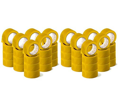 Ofituria Nastro Adesivo Giallo per Imballaggio 66mt x 48mm