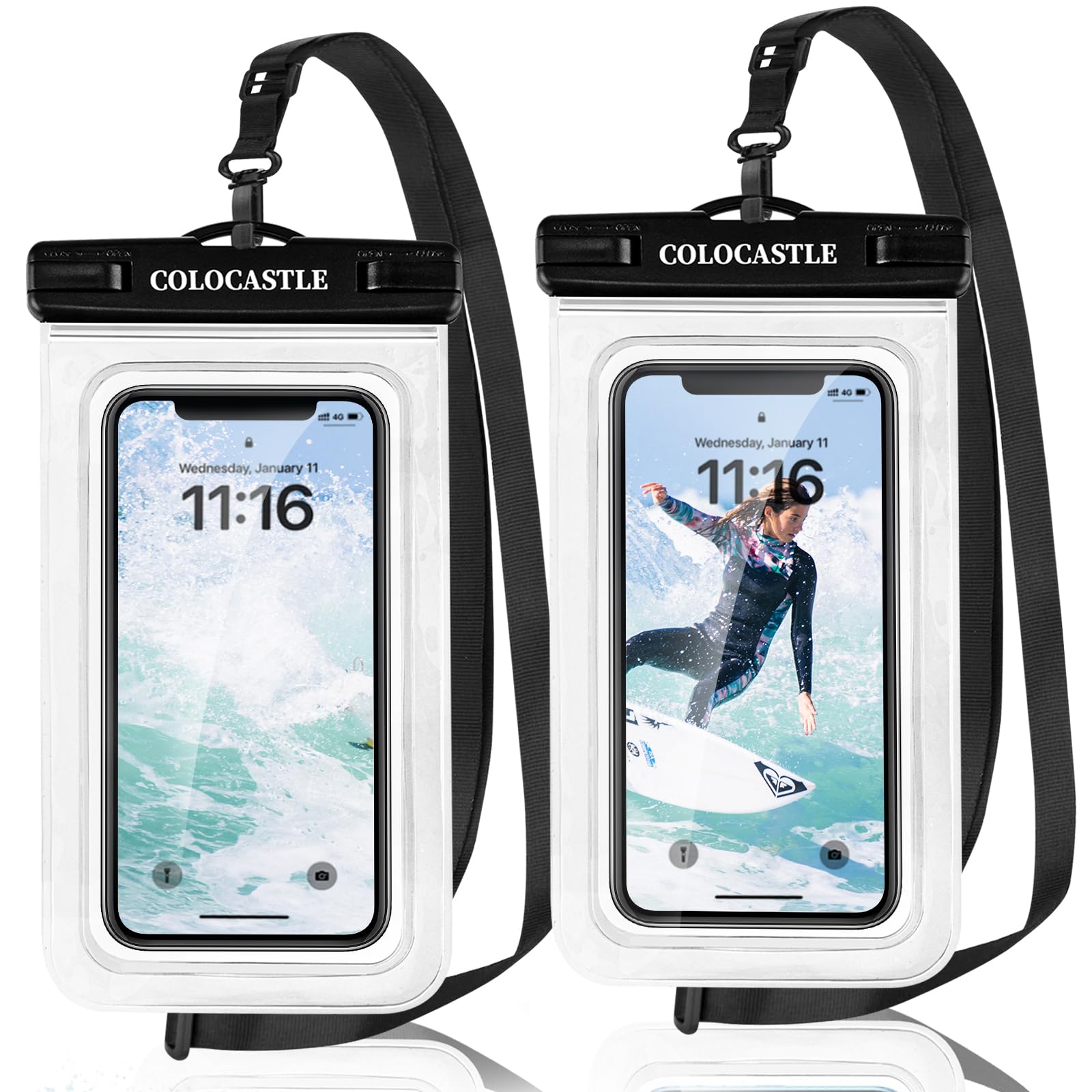 Custodia Impermeabile Smartphone IPX8 (2 Pezzi)