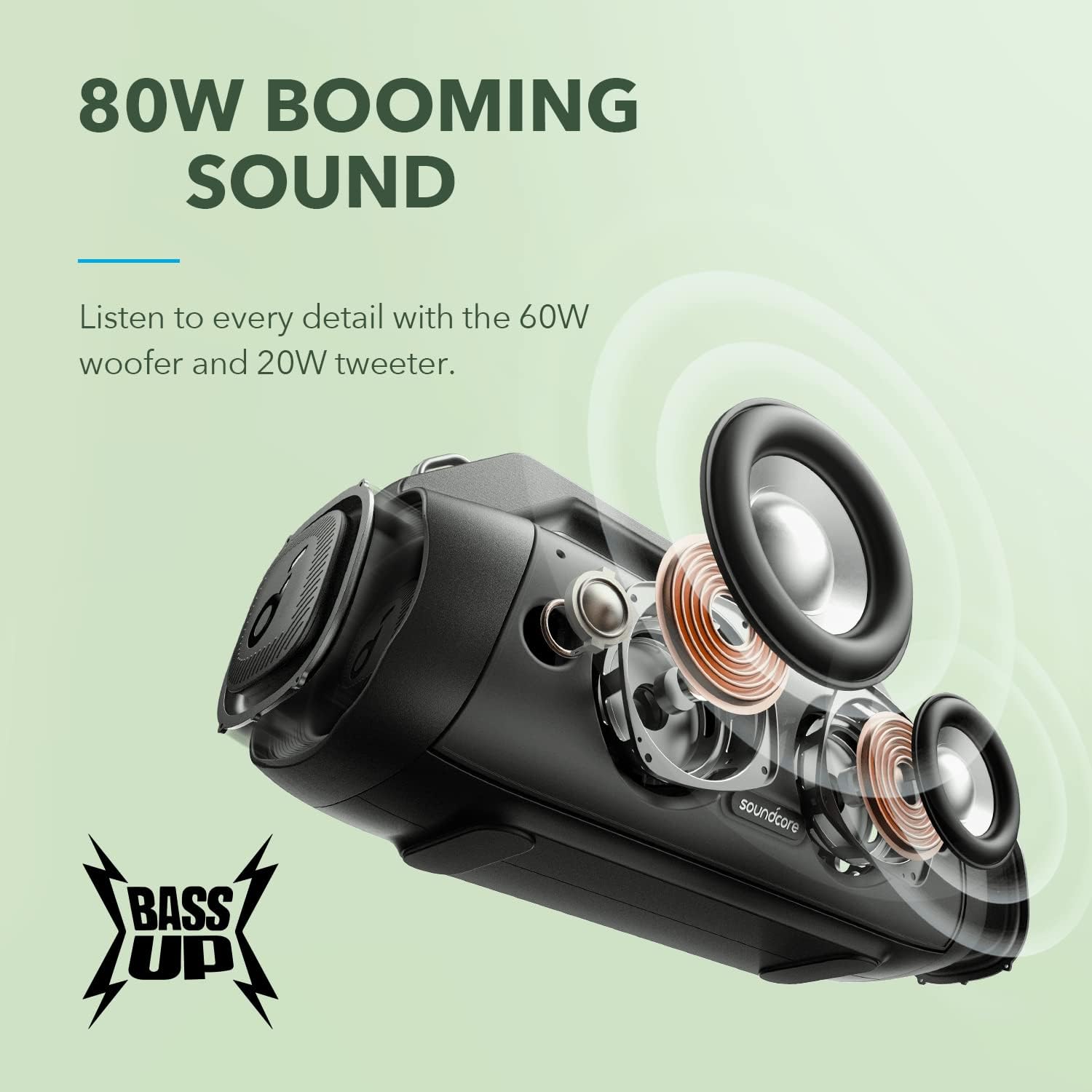 Soundcore Motion Boom Plus Cassa Bluetooth 80W - immagine 3