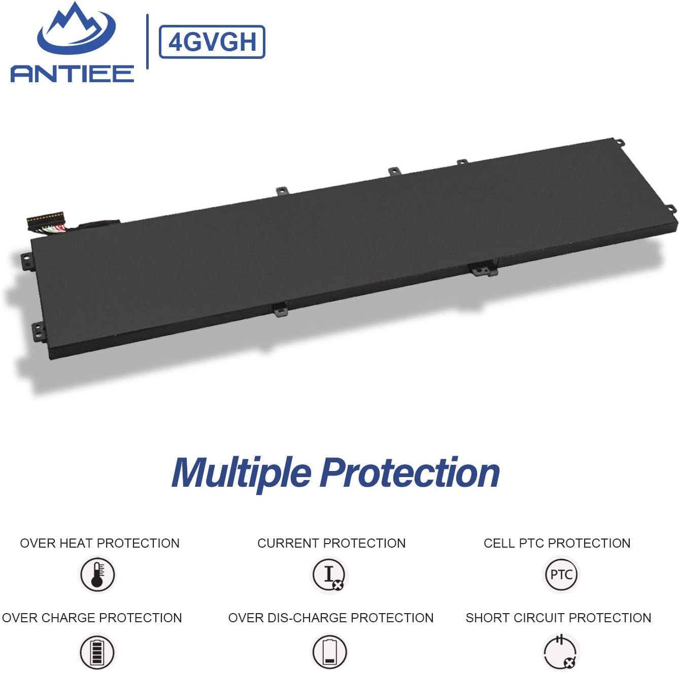 Antiee Batteria Laptop 84Wh per DELL XPS 15 9550 - immagine 5